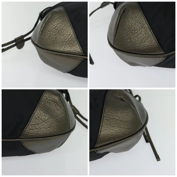 BURBERRY Shoulder Bag Nylon Black Auth BA3541 - Picture 16 of 16